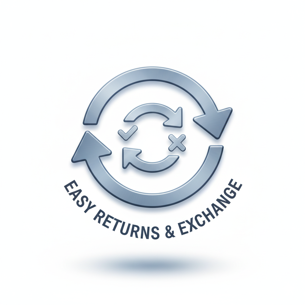 EASY RETURNS and EXCHANGE